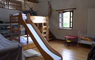 Grande chambre de 6 lits avec mezzanine