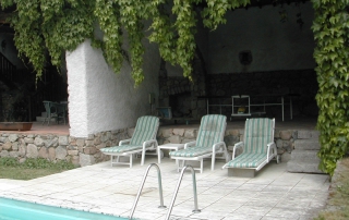 Piscine chauffée, ma maison de campagne