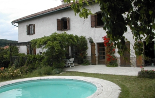 Piscine chauffée, ma maison de campagne