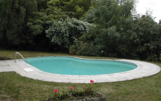 Piscine chauffée, ma maison de campagne