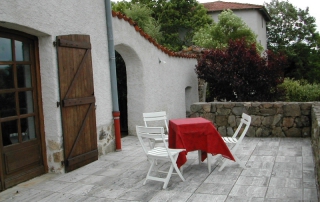 Terrasse orientée sud est