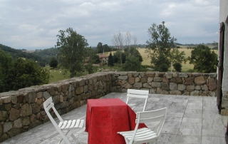 Terrasse orientée sud est