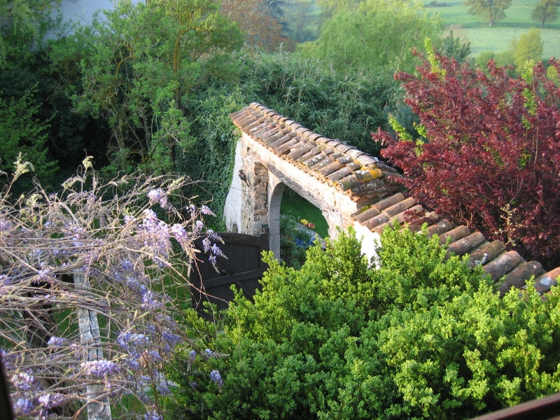 Le porche de ma maison de campagne 