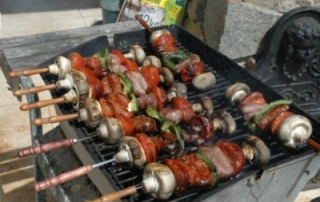 Barbecue à bois à Ma Maison de Campagne